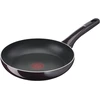 Tefal D52202 Resist Intense keptuvė 20 cm, neprideganti danga, atspari liepsnai, termo signalas, gili forma, lengvai valoma, saugi, bordo raudona