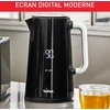 Tefal Smart & Light Tt640810 skaitmeninis skrudintuvas su termostatu, 7 padėtys, juodas
