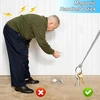 Teleskopinis magnetinis keltuvas, teleskopinis magnetas, nerūdijančio plieno magnetinis griebtuvas, teleskopinis magnetas varžtams, raktams, veržlėms, magnetinė apkrova iki 1,36 kg, 2 vnt.