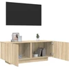 TV staliukas Televizoriaus spintelė, ąžuolo, 100x35x40cm, apdirbta mediena