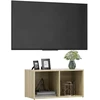 TV staliukas Televizoriaus spintelė, ąžuolo, 72x35x36,5cm, apdirbta mediena