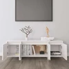 TV staliukas Televizoriaus spintelė, balta, 120x30x40,5 cm, apdirbta mediena