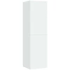 TV staliukas Televizoriaus spintelė, balta, 30,5x30x110cm, apdirbta mediena