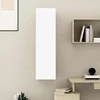 TV staliukas Televizoriaus spintelė, balta, 30,5x30x110cm, apdirbta mediena