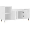 TV staliukas Televizoriaus spintelė, baltos spalvos, 100x35x55cm, mediena