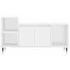TV staliukas Televizoriaus spintelė, baltos spalvos, 100x35x55cm, mediena