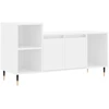 TV staliukas Televizoriaus spintelė, baltos spalvos, 100x35x55cm, mediena