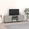 TV staliukas Televizoriaus spintelė, betono pilka, 150x30x50cm, mediena