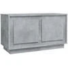 TV staliukas Televizoriaus spintelė, betono pilka, 80x35x45cm, mediena