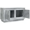 TV staliukas Televizoriaus spintelė, betono pilka, 80x35x45cm, mediena