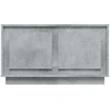 TV staliukas Televizoriaus spintelė, betono pilka, 80x35x45cm, mediena