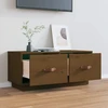 TV staliukas Televizoriaus spintelė, medaus ruda, 80x34x35cm, pušies masyvas