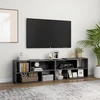 TV staliukas Televizoriaus spintelė, pilka, 149x30x52cm, apdirbta mediena
