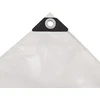 Tentas, baltas, 650 g/m², 2,5x3,5 m