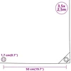 Tentas, juodos spalvos, 3,5x2,5m, 650g/m²
