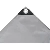 Tentas, pilkos spalvos, 4x5m, 650g/m²