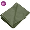 Tentas, žalios spalvos, 6x10m, 260g/m², HDPE
