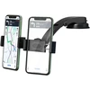 Tenyua dvigubas automobilinis telefono laikiklis, tvirtinamas prie automobilio prietaisų skydelio, reguliuojamas telefono laikiklis 2 telefonams, suderinamas su 3,5–6,8 colių išmaniaisiais telefonais