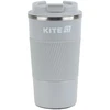 Termo puodelis Kite 510 ml, pilkas, su neslystančia danga