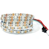 Tesfish Ws2812b led juosta 5 V, 5 mm pločio itin plona rgb pikselių juosta 2 m 5050 120 led ip30 balta pcb spalvota atskirai adresuojama šviesos juosta skirta "pasidaryk pats" reklaminiams papuošimams