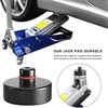 Tesla Model 3/y/s/x automobilio domkrato guminis padėklas vežimėlio domkratui ir universalus guminis padėklas automobiliams, visureigiams, tvirtas ir praktiškas automobilio tiuningas, skirtas apsaugoti automobilį nuo įbrėžimų, 4 vnt.