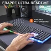 The G-lab - Combo Yttrium - žaidimų rinkinys Azerty Rgb žaidimų klaviatūra su 105 klavišais ir 19 klavišų Anti-ghosting - žaidimų pelė 2400 Dpi - žaidimų pelės kilimėlis - Pc Ps4 Ps5 - naujas