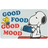 The Peanuts Snoopy lentelė Good Food Good Mood pusryčių lentelė mėlyna resopal