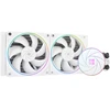 Thermalright Aqua Elite 240 Baltas Argb V2 skystas Cpu aušintuvas, dvigubi Pwm ventiliatoriai su 2000 aps/min greičiu, 240 kompiuterio Cpu vandens aušintuvas, skirtas Amd/am4/am5 ir Intel Lga1150/1151/1200/2011/1700