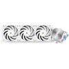 Thermalright Frozen Edge 360 Baltas skystinis Cpu aušintuvas su 120 mm Pwm ventiliatoriumi, 360 Baltas šaltojo bloko specifikacija, integruotas vandens radiatorius Amd/am4/am5, Intel Lga1700/1150/1151/1200/2011
