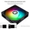 Thermalright Tl-c12c-x28-s X3 Cpu aušinimo ventiliatorius 1550rpm greitis kompiuterio korpuso aušintuvas Pwm valdymas ventiliatorius korpusui ir skysčio aušintuvui bei Cpu aušinimui 28mm storio