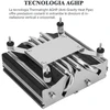 Thermalright Tr Axp90-x53 Cpu aušintuvas, žemo profilio, 53 mm aukščio, Pwm ventiliatorius Tl-9015 Slin, suderinamas su stacionariais kompiuteriais Amd Am4/intel 1700/1150/1151/1200