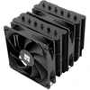 Thermalright Tr Peerless Assassin 120 Se Juodas, 6 šiluminiai vamzdeliai, dvigubas Tl-c12c Pwm ventiliatorius, 155 mm aukštas Cpu aušinimas, skirtas Am4/am5 ir Intel Lga 1851/1700/1150/1151/1200 (pa120se Juodas)