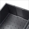 Thermo Future Box Thermobx kvadratinė vėsinimo dėžė, transportavimo dėžė, šildymo dėžė ir izoliuota dėžė su dangčiu, 35 litrų picos dėžė, šeimai, termo dėžė pagaminta iš Epp (išplėstas polipropilenas)