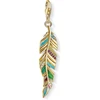 Thomas Sabo Y0034-340-7 moteriškas pakabukas Ethnic Feather, 925 sidabras