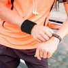 Tiiyee Prakaitas sugeriantis raištis, krepšelis ant riešo, krepšelis ant riešo, raištis, piniginė, užtrauktukas, sportinis krepšelis ant riešo, laidus orui prakaitas sugeriantis raištis