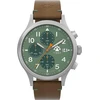 Timex laikrodis Tw2w16400, rudas, dirželis