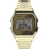 Timex T80 34mm laikrodis su auksine apyranke