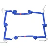 Tinklinio aikštelės linijos, skirtos salei, 5 cm, mėlynos