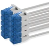 Tinklo kabelis Cat6, 2m, 10 vnt., pilkas, 1000 Mbit/s