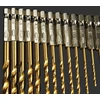 Titano grąžtų rinkinys 13 vnt., 1/4" šešiakampis kotas, 1.5-6.5mm