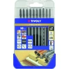 Tivoly xt505570002 bi-pjūklelių pilkas 10 dalių rinkinys