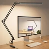 Tk Lighting Modernus Led braižybos stalo šviestuvas 80cm ryškumo reguliavimas juodas