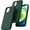 Tocol 3 viename dėklas, skirtas iphone 12, iphone 12 pro, su 2 apsauginėmis plėvelėmis + 2 kameros objektyvo apsaugomis, atsparus smūgiams, įbrėžimams atsparus silikoninis dėklas, apsauga nuo kritimo, alpinė žalia
