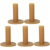 Toddmomy 5 vnt. 80 mm golfo kamuoliukų laikiklių rinkinys, guminiai laikikliai, 80 mm