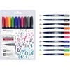 Tombow Fudenosuke Ws-bh-10p teptukų rinkinys, 10 vnt.