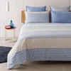 Tommy Hilfiger Bleach Denim Percale pagalvės užvalkalas, vienos spalvos mėlynas, dydis 40 x 80 cm, dryžuotas