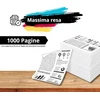 Tonerio kasetė, suderinama su Hp 106a W1106a su mikroschema, skirta spausdintuvui, lazerinio spausdintuvo rašalo kasetė, skirta lazerinis 107a 107r 107w, skirta Mfp 135a 135r 135w 135wg 137fnw 137fwg (2 juodos)