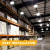 Toobettp 200 W Led Ufo salės apšvietimas, 20 000 Lm 6500 K Led pramoninis šviestuvas Ip65 atsparus vandeniui Ufo vidaus prožektorius, skirtas salės apšvietimui, dirbtuvių apšvietimui, gamykloms, oro uostui, terasai