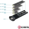 Tooq Tqe-2202s - išorinis aliuminio korpusas M.2 Ngff Ssd diskams, sidabrinis