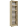 Top E Shop Topeshop biuro lentyna R50, 50 cm, lentynos, spintelė knygoms, segtuvams, ąžuolas sonoma ir biurui